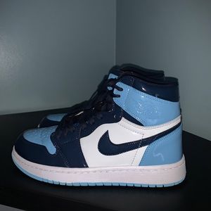 Nike Air Jordan 1 High OG Blue Chill Patent Leathe